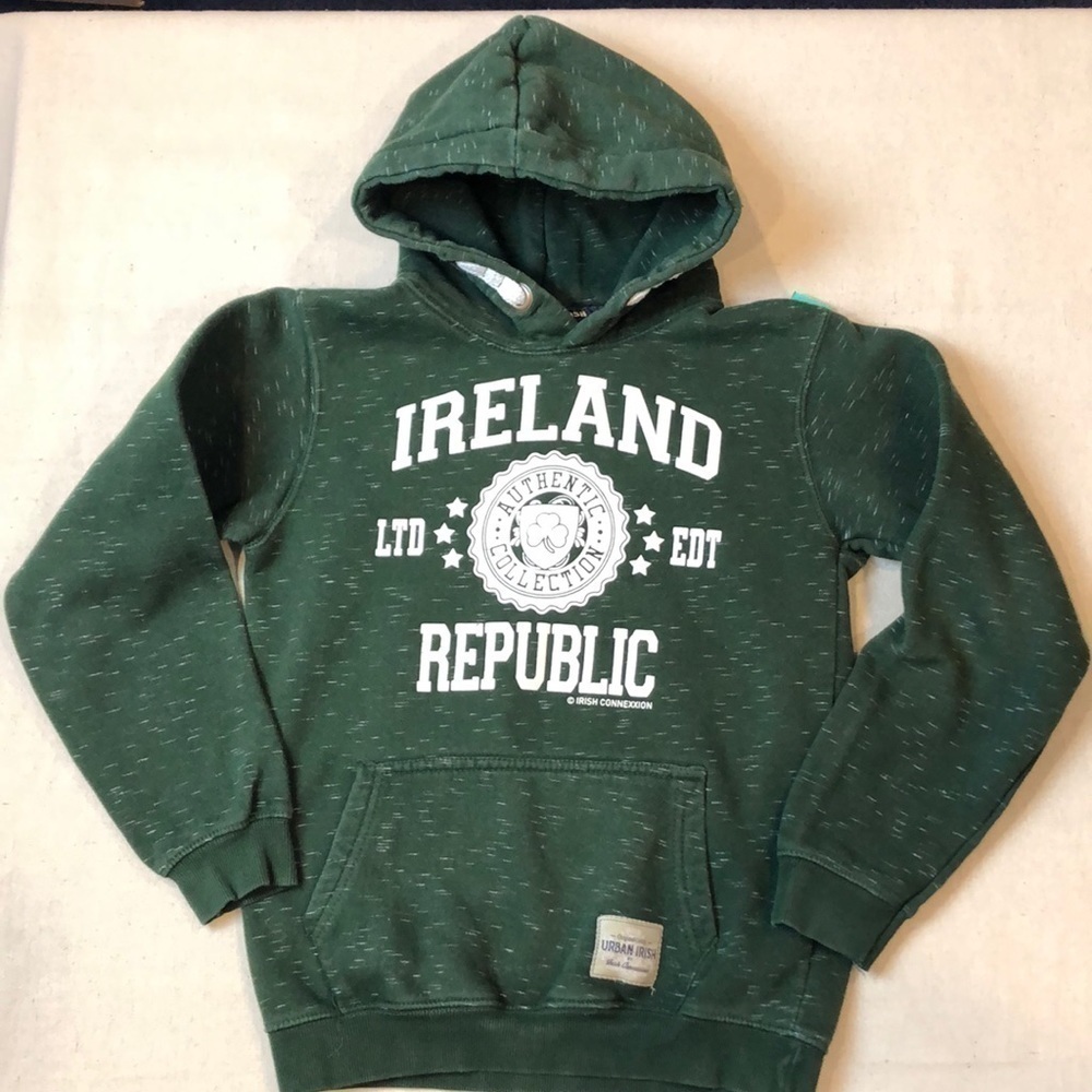 Urban Irish Green Heavy Hoodie 12-13‎